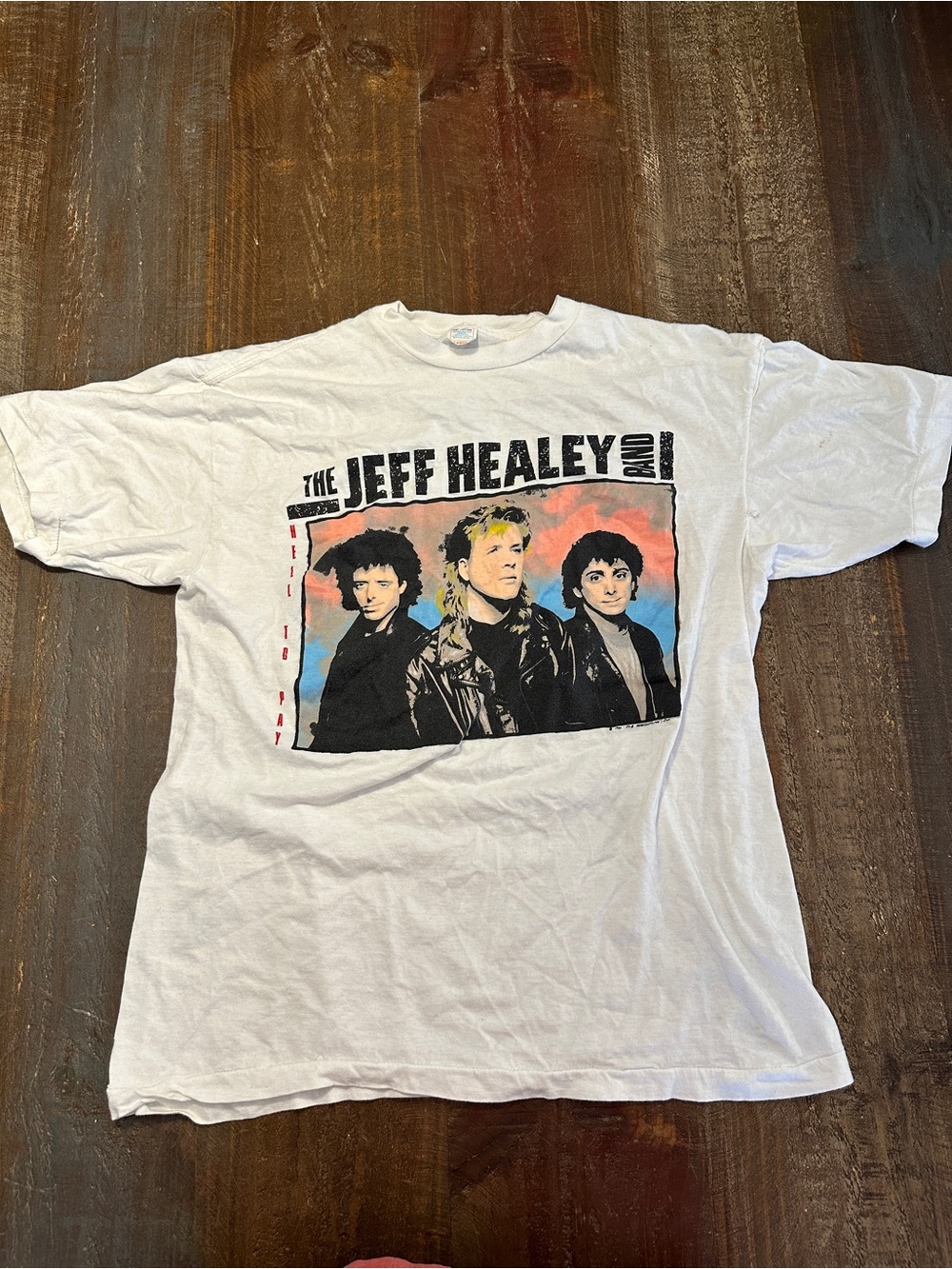 1990 Jeff Healey Band Graphic T-Shirt Men’s L